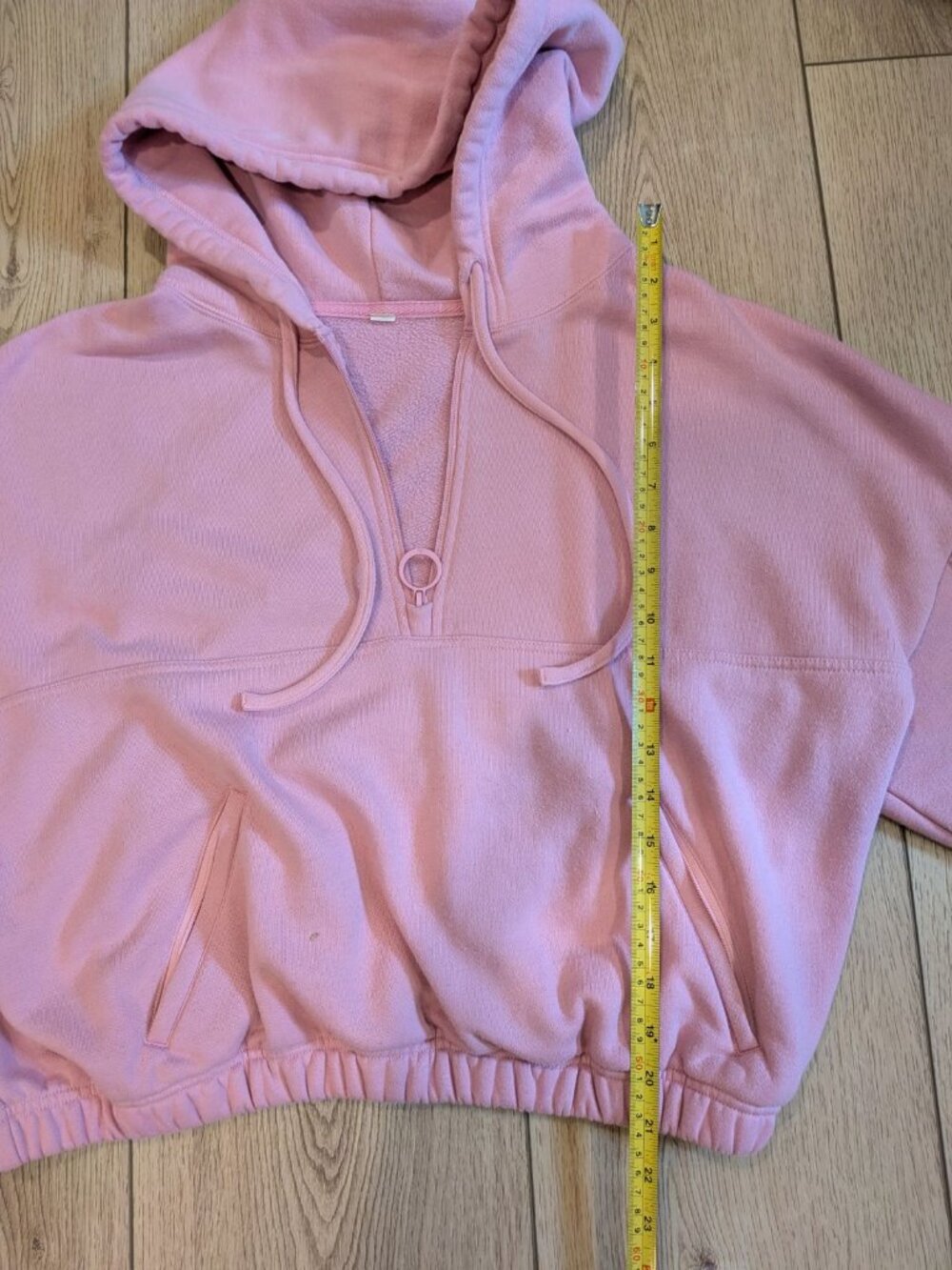 Alo Stadium ½ zip hoodie with zip kangaroo pocket size S (est) - Picture 7 of 10